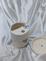Blue Bow Keeper Mug