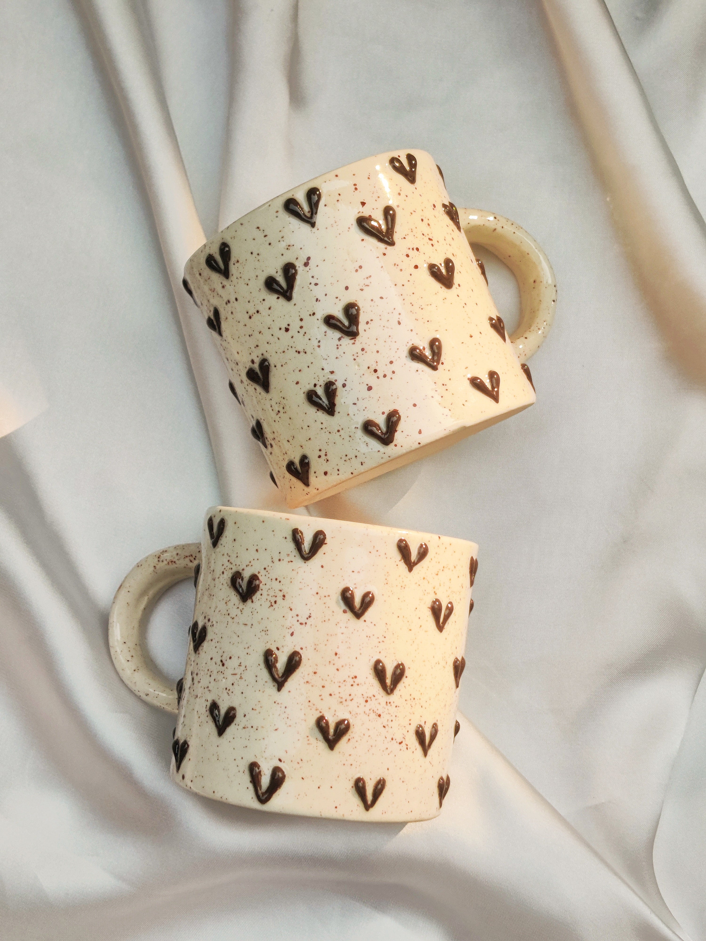 3D Black Hearts Mug (V2)