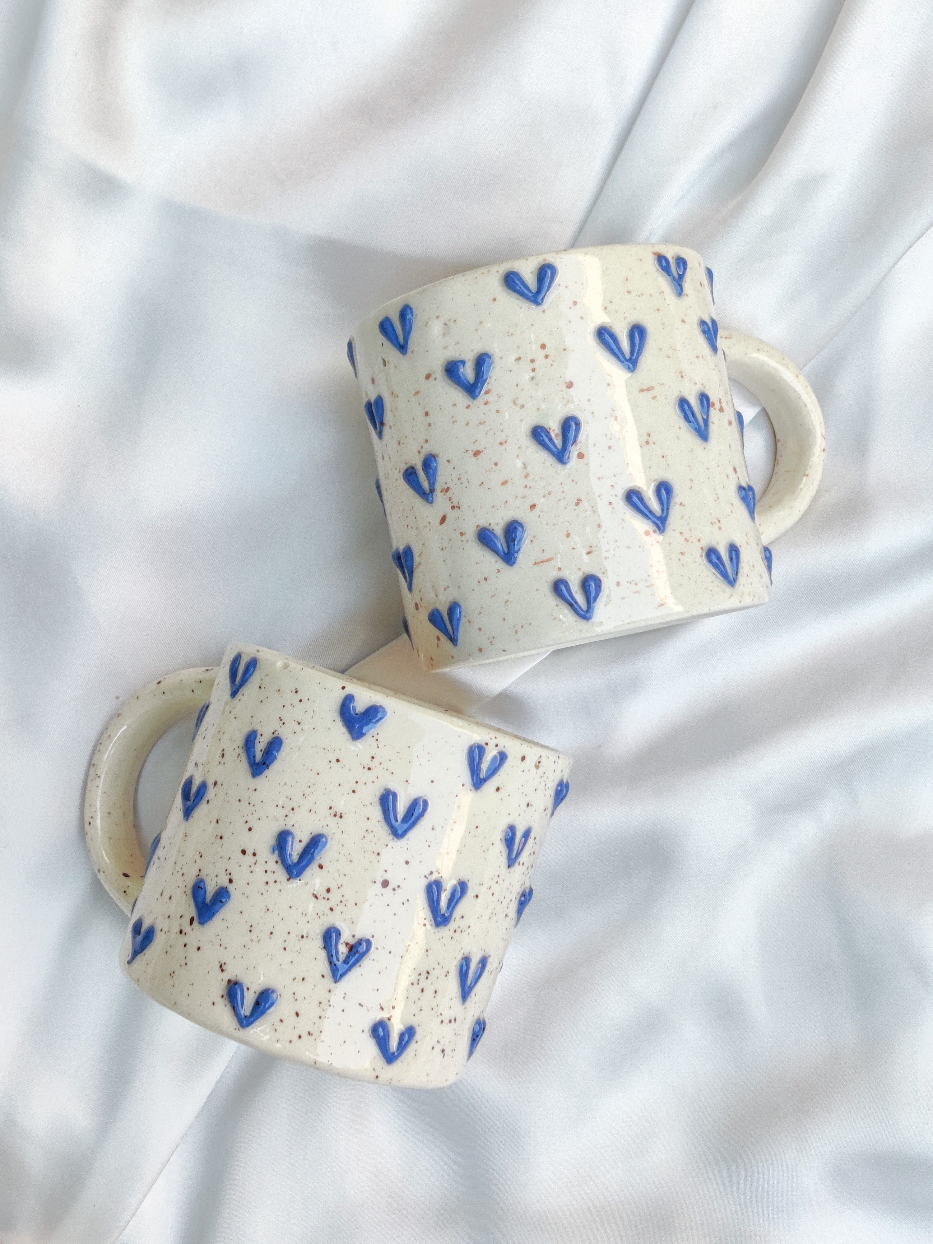 3D Blue Heart Mug (V2)