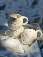 3D Cloud Mugs White (Round)