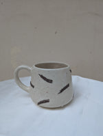 3D Dark Brown Feather Mug