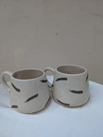 3D Dark Brown Feather Mug