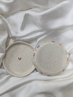 3D Colorful Heart Tea Coaster
