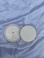 3D Red Heart Tea Coaster