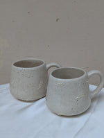 3D White Feather Mug