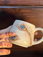 3D Peacock Mug