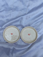 3D Red Heart Tea Coaster